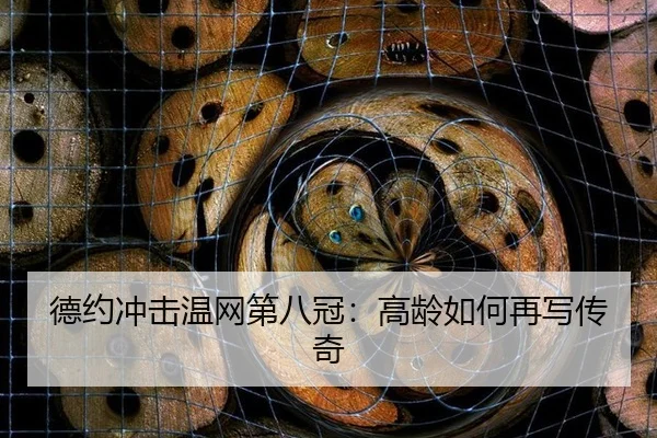 德约冲击温网第八冠：高龄如何再写传奇 | rb88
